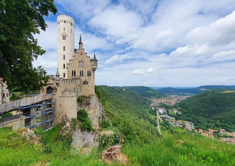 Schloss Lichtenstein, Lichtenstein, Baden-Württemberg, Germany